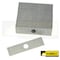 A & I Products BLADE, EDGER 8"L, .125"THK, 2"W, 1"CH NP; Box of 50 8" x7.4" x3" A-B1EB0926 - alternate 6